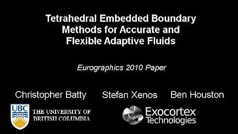 Tetrahedral Embedded Boundary Methods for Accurate and Flexible Adaptive Fluids