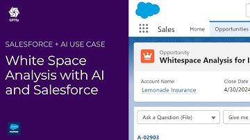 How to do white space analysis with AI and Salesforce