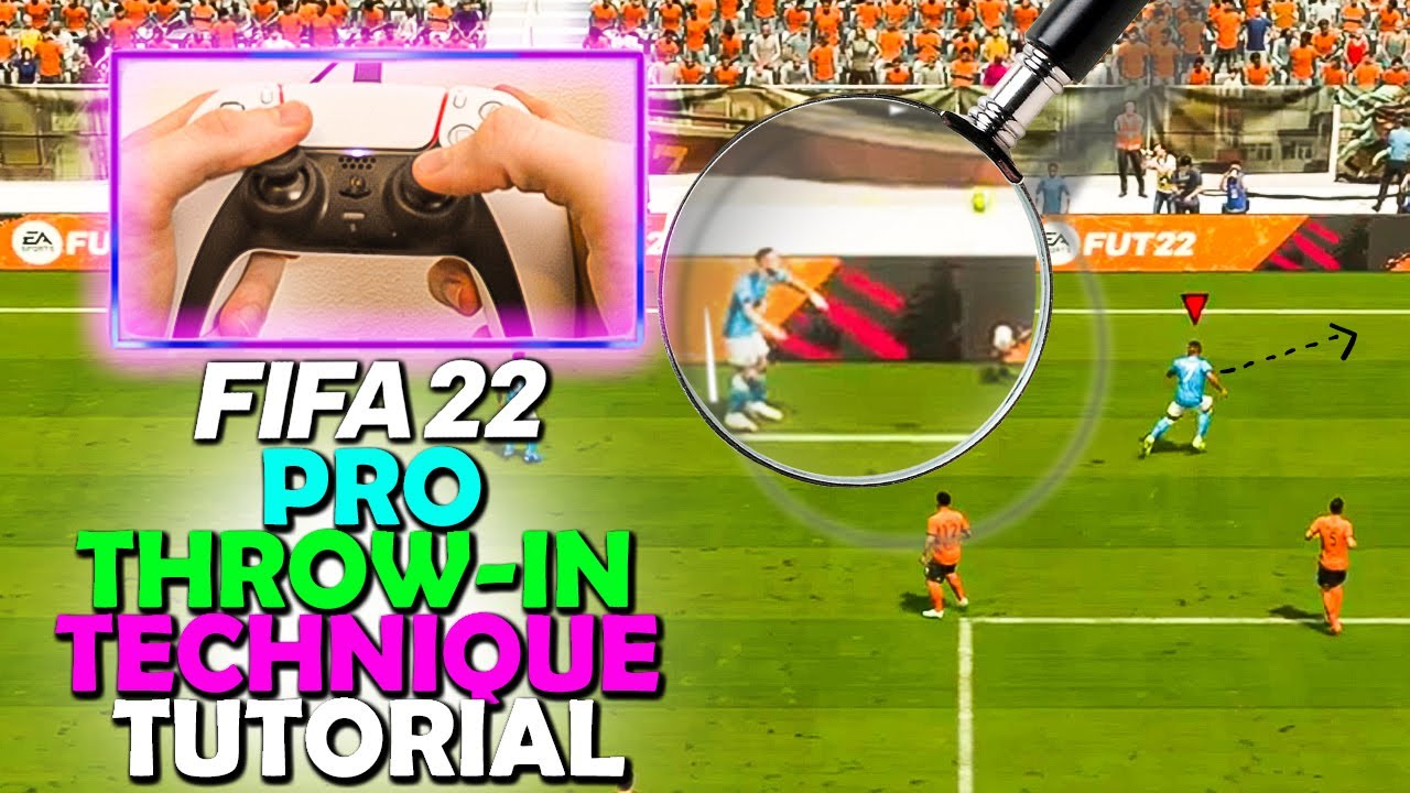 COUNTER ATTACKING FROM THROW-INS | PRO THROW-IN TECHNIQUE | FIFA 22 COUNTER ATTACKING TUTORIAL