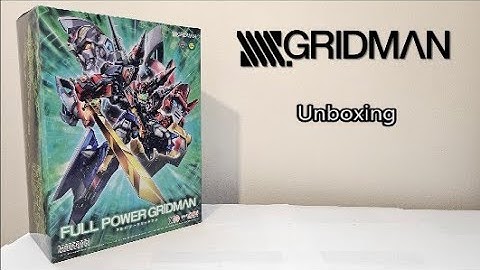 Moderoid SSSS Gridman: Part 1 - Unboxing