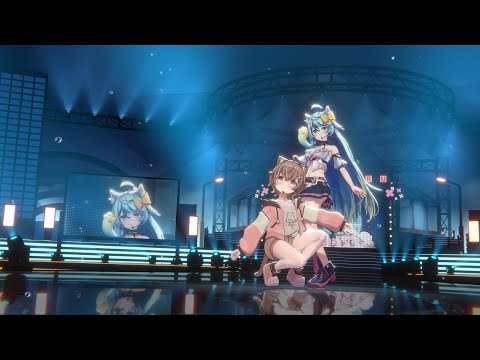 【3D LIVE映像】Rabbit - Cover by 杏仁ミルｘRumi懶貓子【#杏仁ミル 5周年LIVE影像】