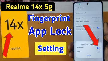 Realme 14x 5g fingerprint app lock/Realme 14x 5g me app lock kaise kare/Iqoo apps lock setting