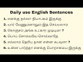 Daily use english sentences spokenenglish englishspeakingpractice trending learnenglish