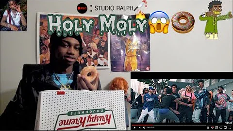 Blueface ft. NLE Choppa - Holy Moly (Official Video) REACTION