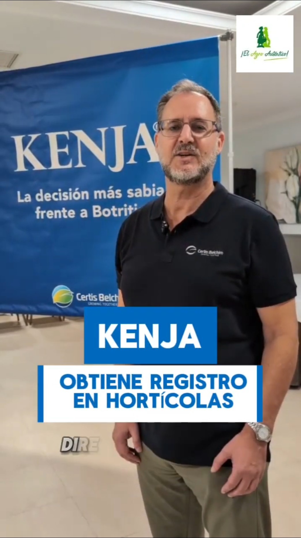 Kenja obtiene registro en hortícolas