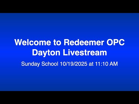 Evening Service 10/19/2025 at 5:30 PM