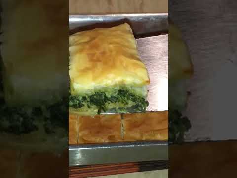 فطيره الجلاش بالسبانخ و الجبنه تحفه