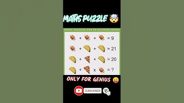 MATHS PUZZLE 🤯| IQ TEST| #maths #mathstricks #shorts #iq #viral