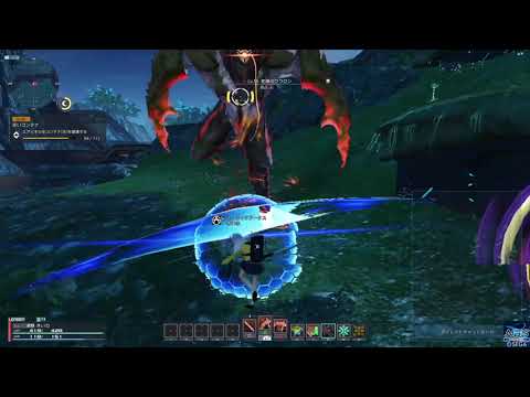 【PSO2:NGS】 老練のワウロン ソロ Br/Fi ブレイバー カタナ のみ ジャストガード軸 きいの