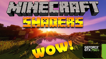 MINECRAFT SHADERS - GTX 750Ti - i3 4130 - 8GB RAM BENCHMARK 60FPS (THIS LOOKS AMAZING!)