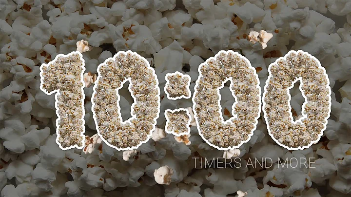 10 Minute Popcorn Inspired Countdown Timer