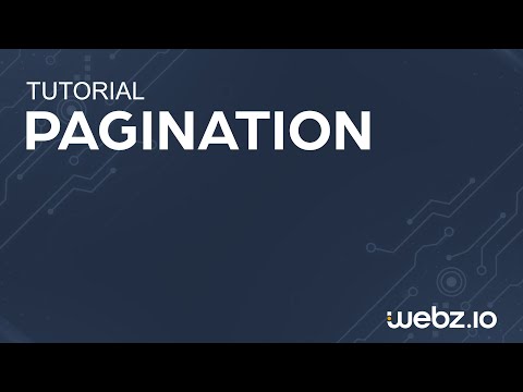 Webz.io - Pagination Tutorial