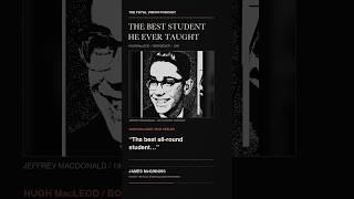 The Best Student He Ever Taught | Hugh MacLeod on Jeff MacDonald