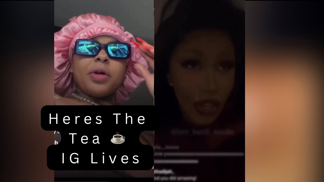 Cardi B IG Live Speaking On Offset Getting With Chrisean And Chriseans Response