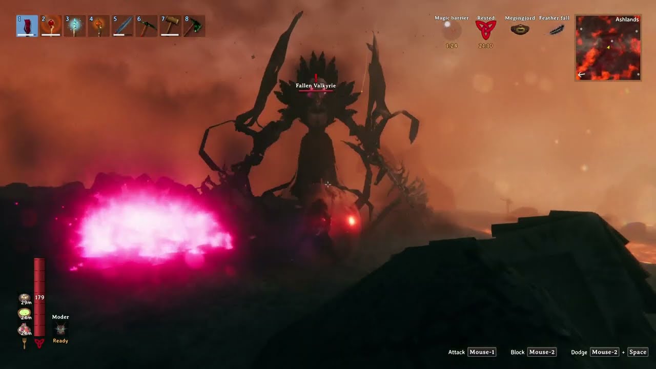 Valheim Ashlands: Testing the Dundr