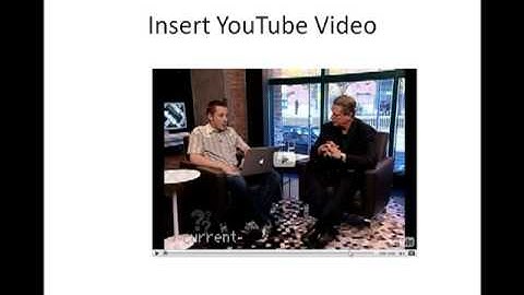 How to Embed Youtube Video in Powerpoint Presentations - Video Tutorial