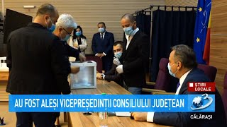 Au Fost Aleși Vicepreședinții Consiliului Județean Călărași