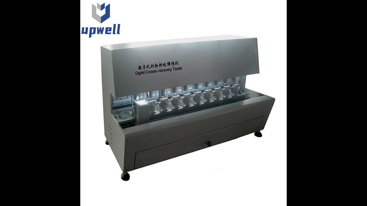 ISO2313  AATCC66 Fully Automatic Fabric Crease-Recovery Tester