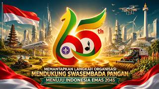 RESMI! Peluncuran & Makna Logo Hari Pramuka ke-65 Tahun 2026: Menuju Indonesia Emas 2045