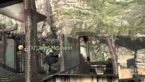 Mw3 Cross Map Throwing Knife!