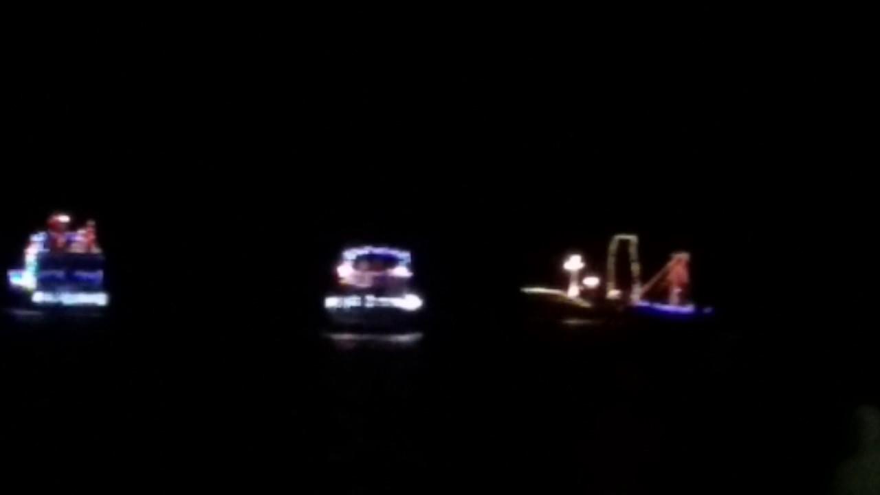Biloxi Christmas on the water boat parade YouTube