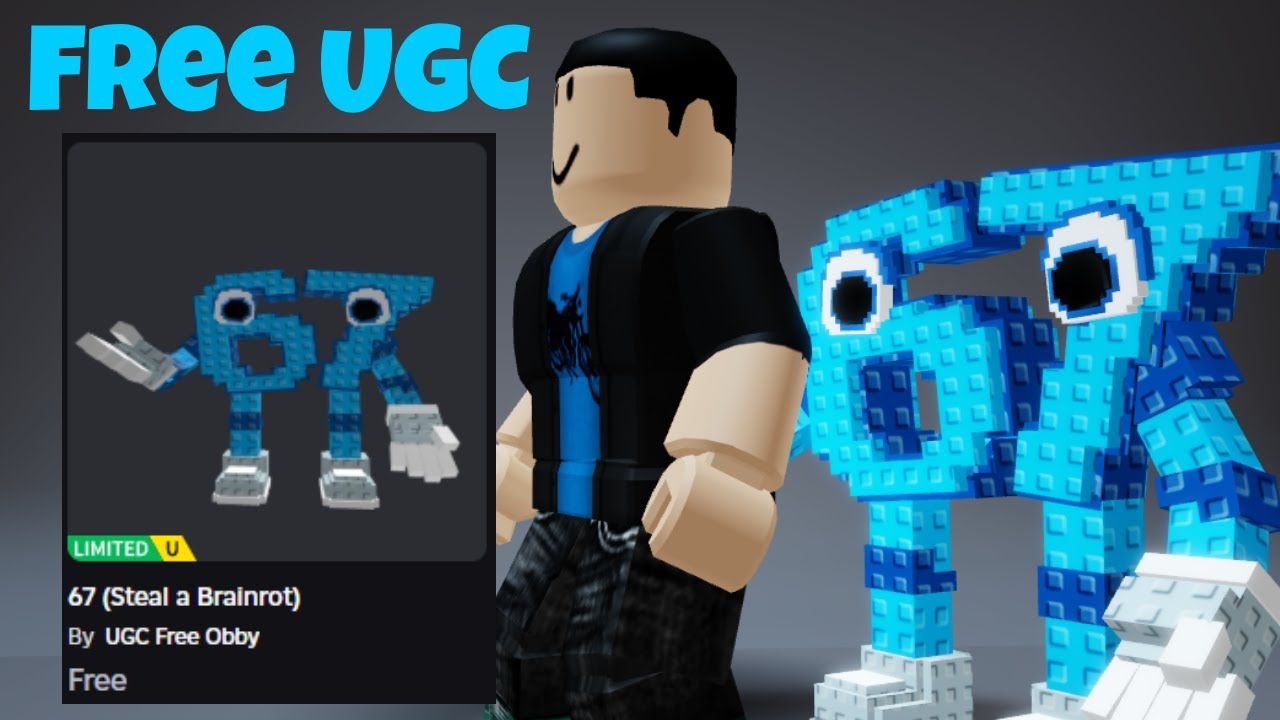 Free UGC Limited! How To Get 67 (Steal a Brainrot) | Roblox | Free