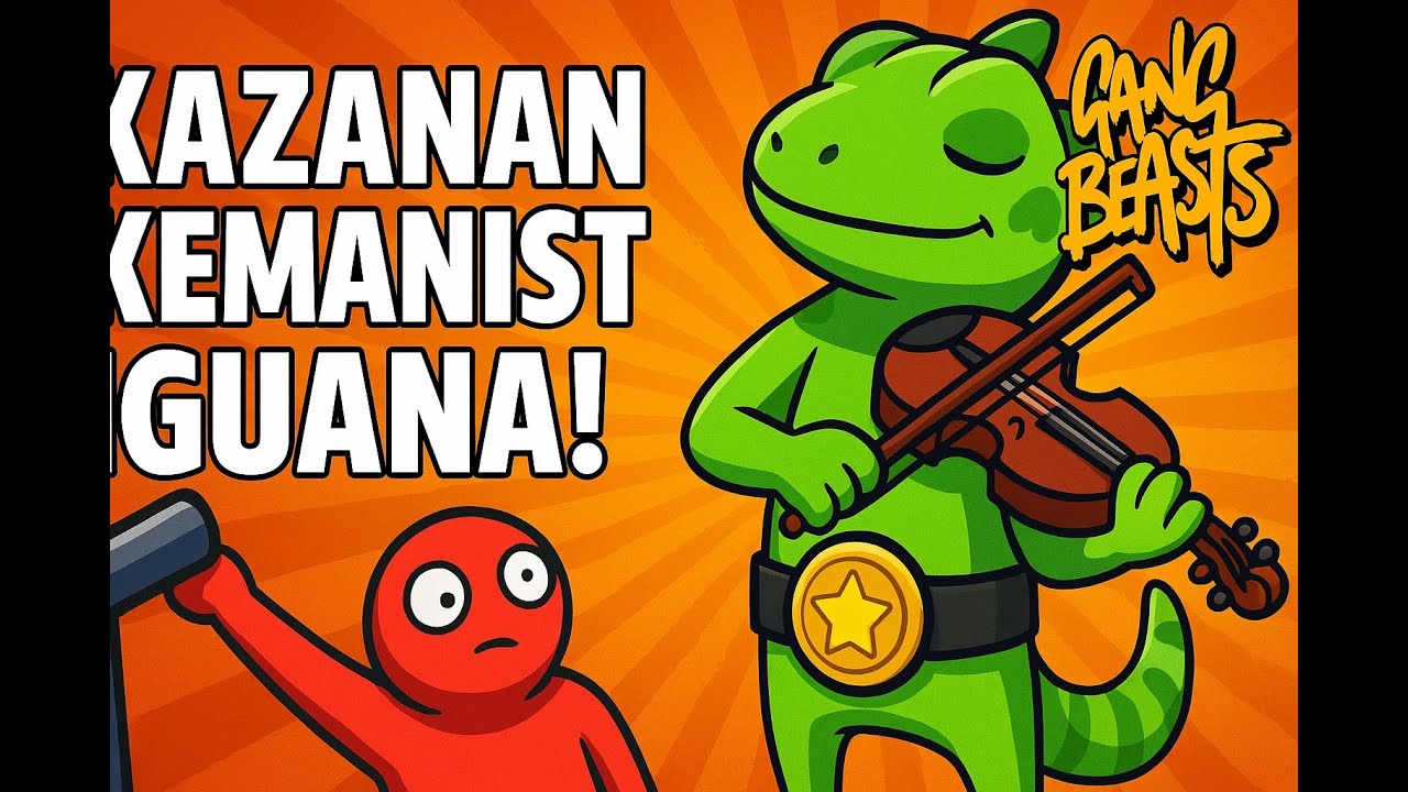 Tutundum Sandım, Boruyla Uçtum! Gang Beasts