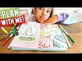 PLAN WITH ME! ✏️📅 | December 2018 Bullet Journal Setup (Winter themed!)