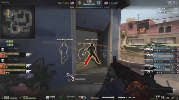 CS׃GO   Hiko Amazing ACE Spraydown vs Selfless @ Dreamhack Austin 2016