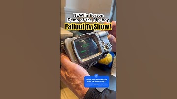 I got my hands on the Pip-Boy from Fallout Tv Show!