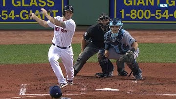 TB@BOS: Swihart drills an RBI double to the gap