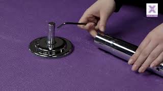 xpole quickview how to attaching the base xpert