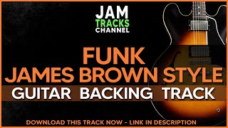 Funk Guitar Backing Track (D7 Mixolydian) - In the Style of James Brown / The JB's