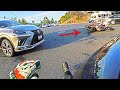 Red LIGHT is not a PROBLEM for this LADY | Crazy Motorcycle Moments Ep.283