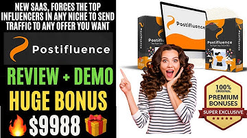 PostIfluence Review 🔥🔥🎁Insane Bonus $9988🎁🔥🔥New SAAS Find Your Top Influencers For Free Traffic🔥