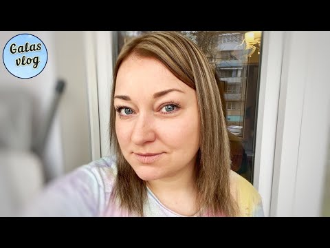 VLOG 💙 НОВЫЙ ЦВЕТ ВОЛОС / НАШЛАСЬ ПОТЕРЯ 😊 ОТМЫЛА ДУХОВКУ✅