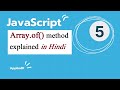 JavaScript Array.of() method explained in Hindi AppliedK