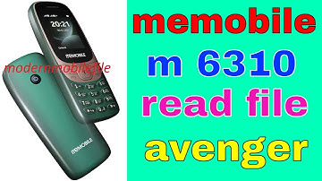 memobile m 6310 read file avenger