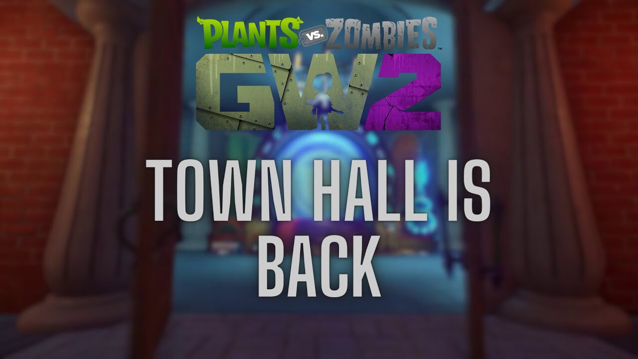 Town hall is back and I'm happy (PvZ GW2) YouTube