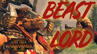 UNDERRATED LORD: Beastlord - Beastmen vs High Elves // Total War: Warhammer II Online Battle screenshot 2