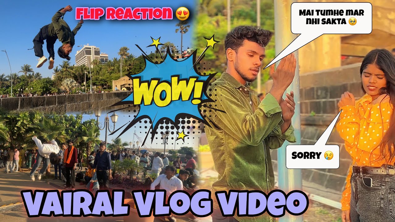 Hard Flip Reaction Video 🔥|| Marin Drive Flip Propose prank 😘|| Instagram vairal backflip reels || 