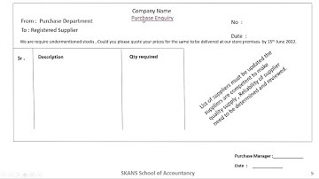Purchases Internal Control