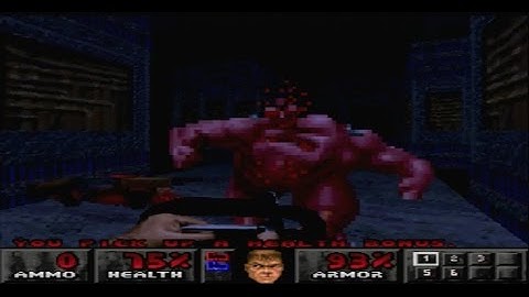Doom (PS1) gameplay : Central Processing [Level 6]
