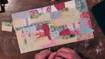 Junk Journal Tutorial | Making a Journal Cover for My Completed TN Insert