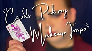 Playing Cards Pick My Disney Villain Inspired Makeup Look