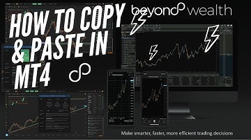 How to Copy & Paste trades into Metatrader 4 instructional