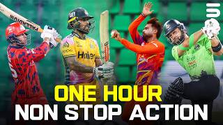 ONE HOUR NON-STOP ACTION 🔥 HBL PSL 11 | Best Moments & Highlights! | MZB1T