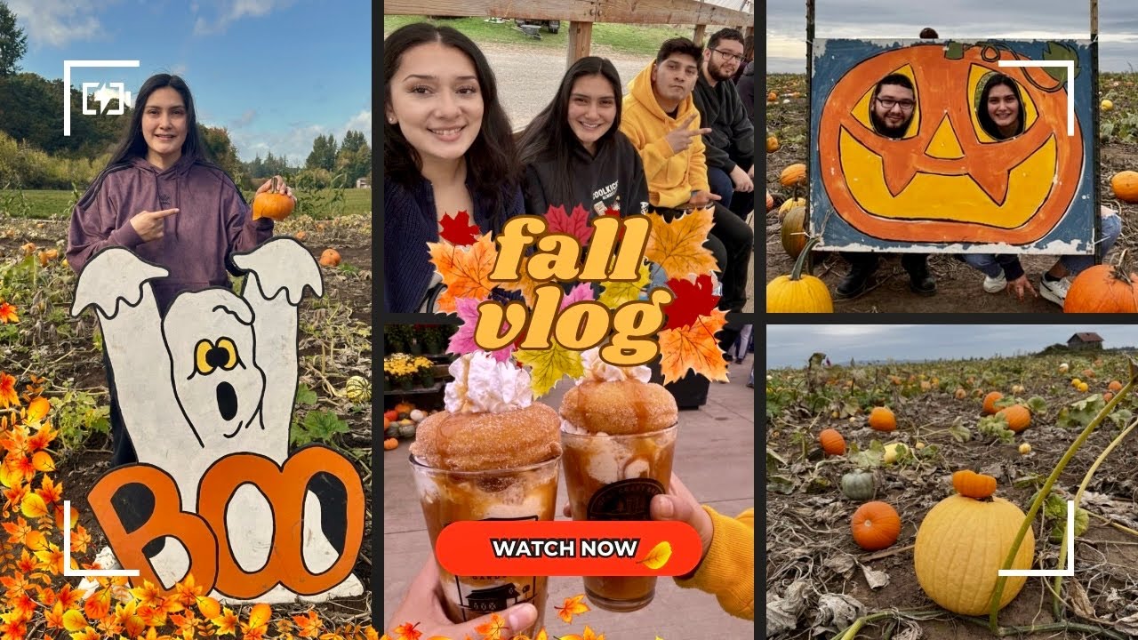 We went to the pumpkin patch! - YouTube