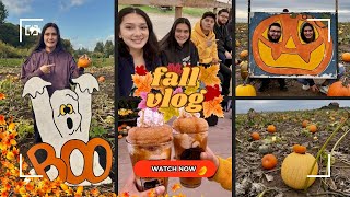 We went to the pumpkin patch!