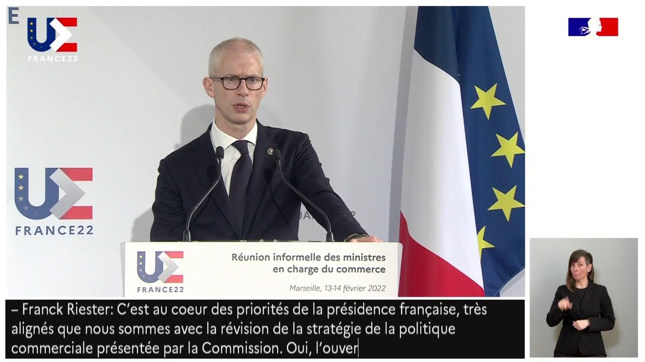 Conseil affaires étrangères "commerce" informel.